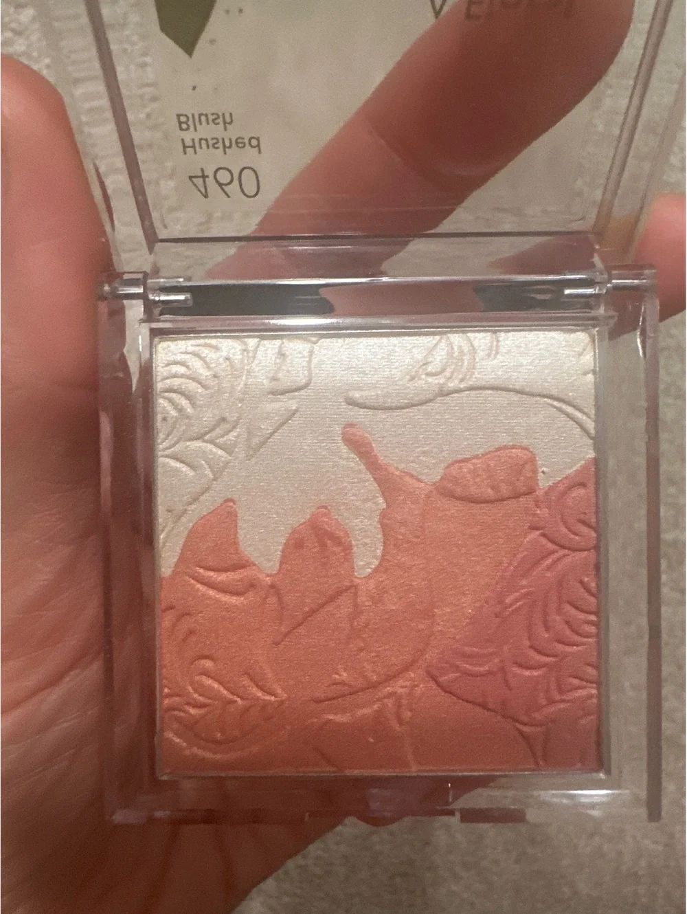(1)Revlon A Floral Affair Sheer Powder Blush in Hushed Blush 460